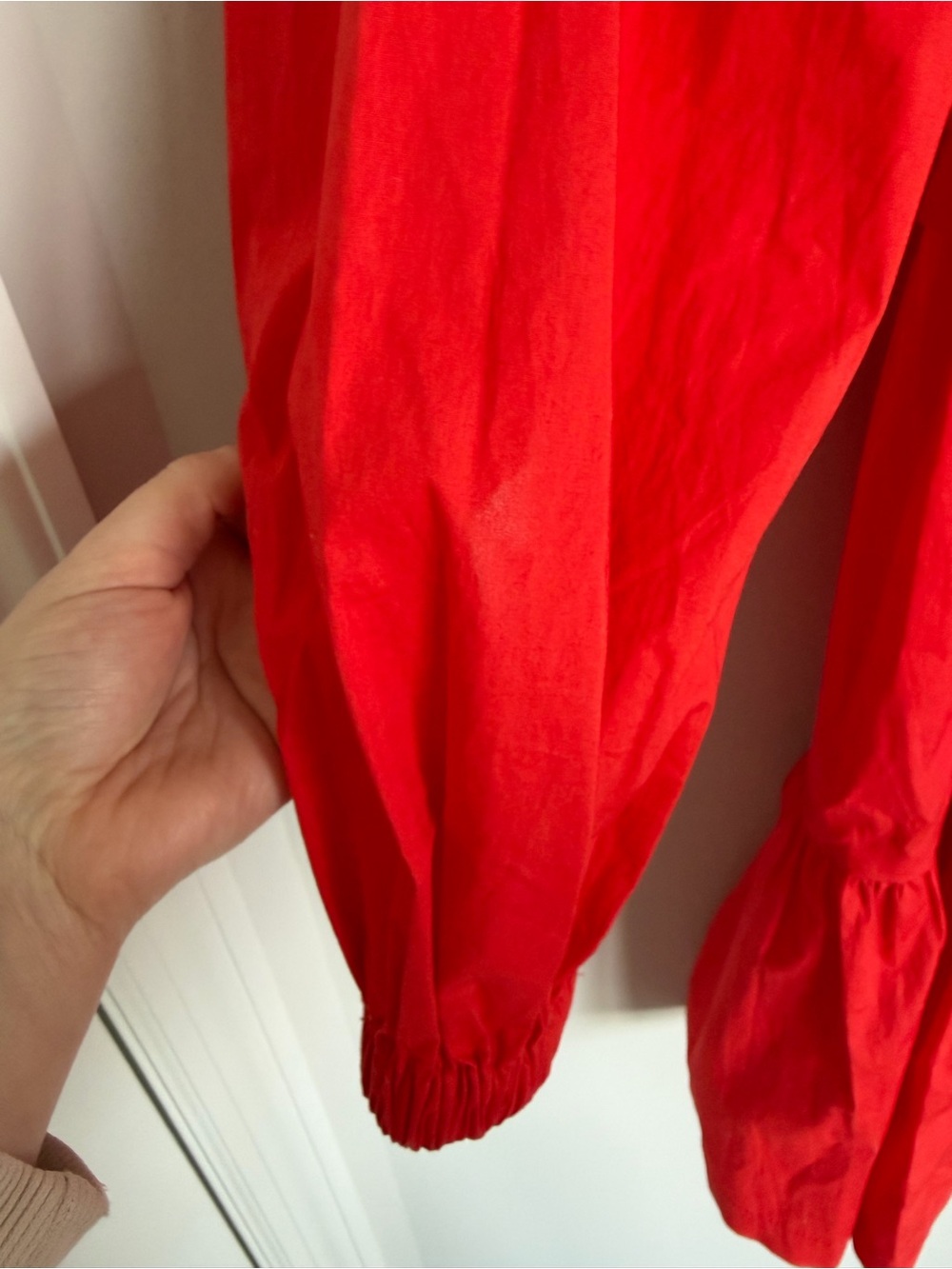 Sea New York “Gaia” Scarlet Smocked Dress, Size 10 - EUC - Picture 11 of 13